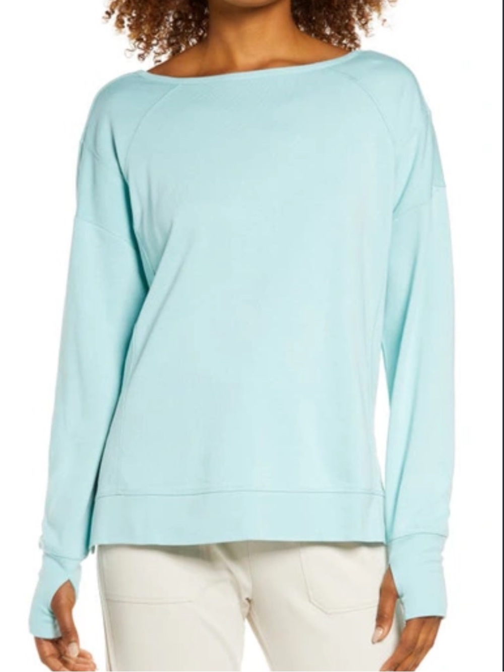 Sweaty Betty after class sweater
